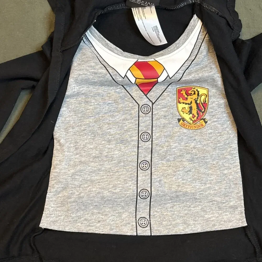 Harry Potter Gryffindor Infant Costume Shirt - robe Pants Set Halloween Cosplay